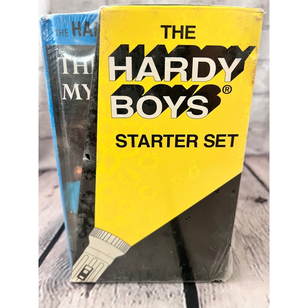 Hardy Boys Starter Set Books 1-6 Franklin Dixon Vintage 2000 Sealed Slipcase